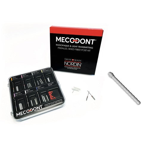 Mecodont Glass Fiber Parallel Sided Post Intro Kit