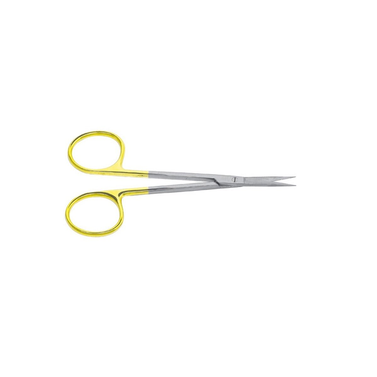 Scissors Iris 4 1/2 inch Straight Carbide - GoldenDent - GoldenDent
