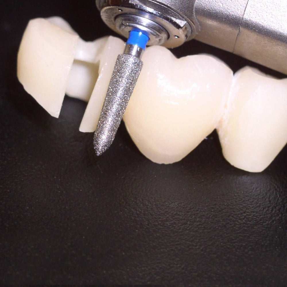 Zirconia, Lithium Disilicate & E-Max Bur Intro Kit Qty 6 Burs & Block