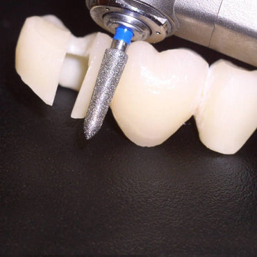 Zirconia, Lithium Disilicate & E-Max Bur Intro Kit Qty 6 Burs & Block - Strauss Diamond - GoldenDent