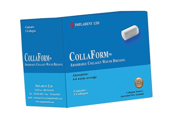CollaForm Collagen Plugs Long Lasting