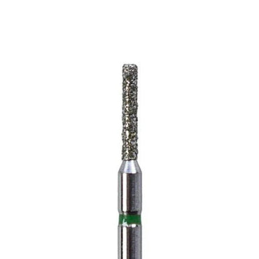 Tempo FG Single Use Diamond Burs 835 836 837 - Flat End Cylinder Shape Qty 25 - Strauss Diamond - GoldenDent