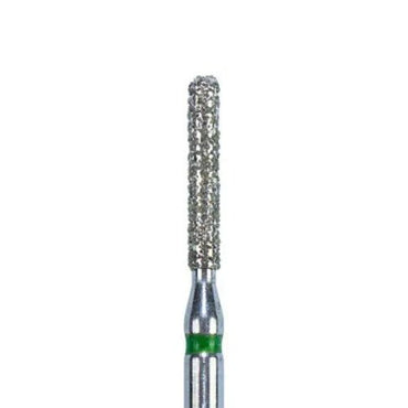Tempo FG Single Use Diamond Burs - KS Modified Round End Cylinder Shape Qty 25 - Strauss Diamond - GoldenDent