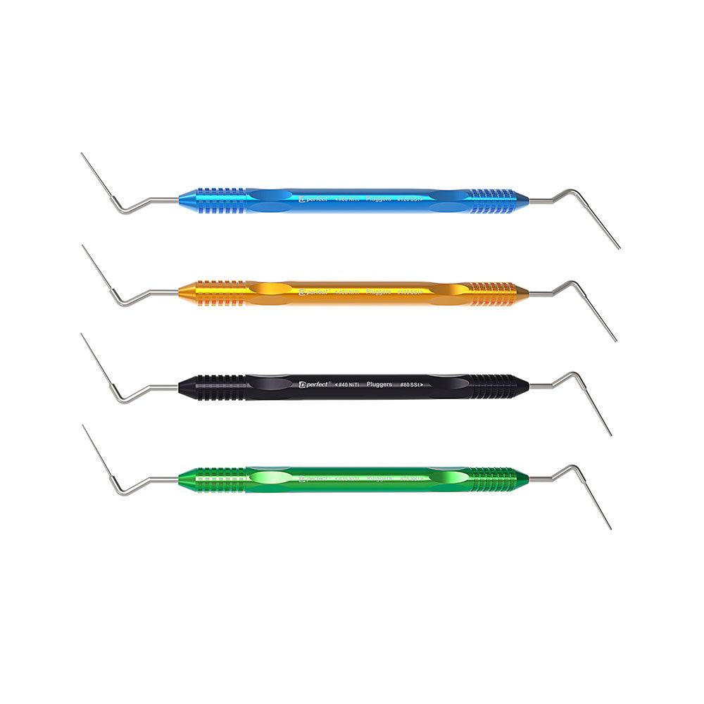 Gutta-Percha Plugger NiTi / Stainless Steel Endo Pluggers - Intro Kit Qty 4