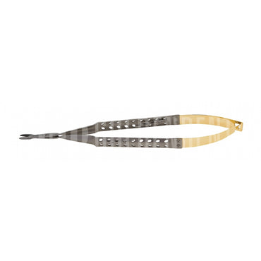 7" Universal Castroviejo Needle Holder Round Handle Straight Tips