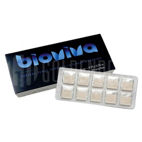 Bioviva Hemostatic Gauze Wound Dressing - Bioviva - GoldenDent