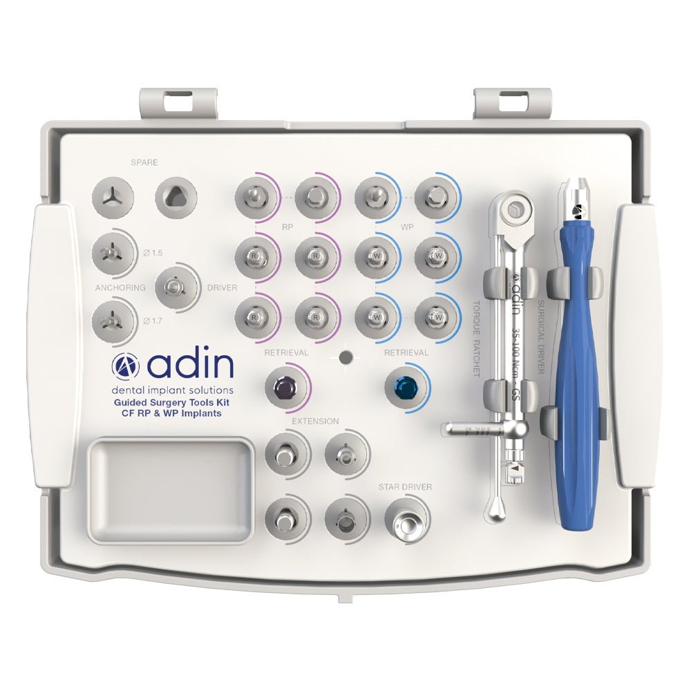 Guided Surgery Accessories KIT - RP/WP Implants - Adin - GoldenDent