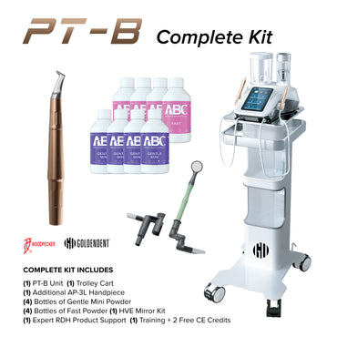 Woodpecker PT-B Complete Kit — Air Polisher & Ultrasonic Scaler Combo Unit - Woodpecker - GoldenDent