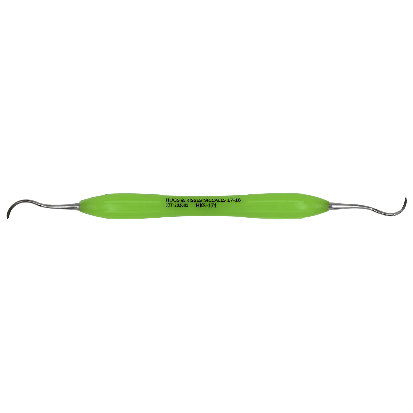 MCCALLS 17-18 UNIVERSAL CURETTE Hygiene Instrument - Hugs & Kisses - GoldenDent