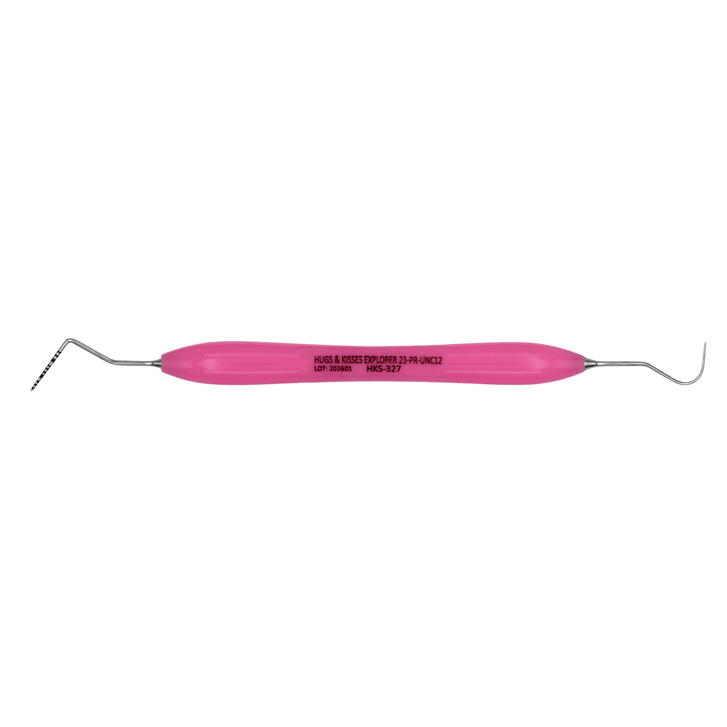 EXPLORER 23-PR-UNC-12 DIAGNOSTIC Hygiene Instrument - Hugs & Kisses - GoldenDent