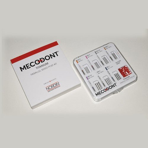 Mecodont Titanium Parallel Sided Post Intro Kit - Nordin - GoldenDent