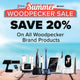 GoldenDent Woodpecker Summer Sale August 2026 Save 20% - GoldenDent
