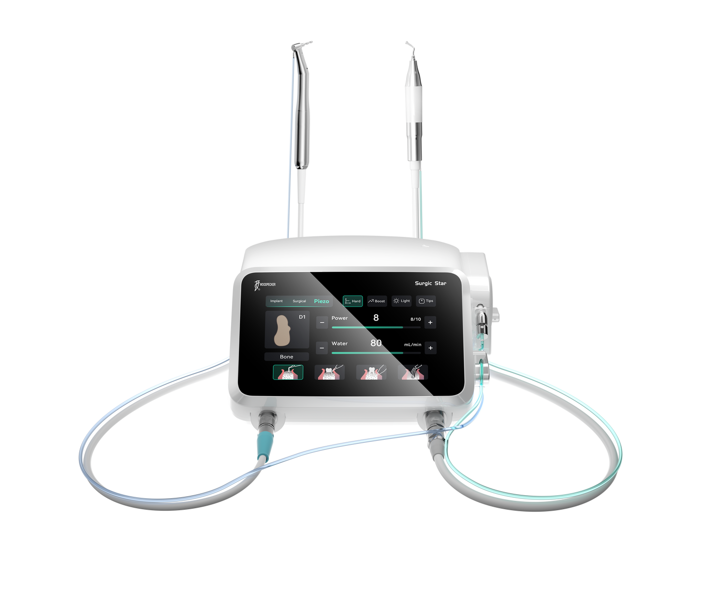 Woodpecker Surgic Star 3-in-1 Surgical Motor - Implant Motor, Bone Piezo & Electric Motor