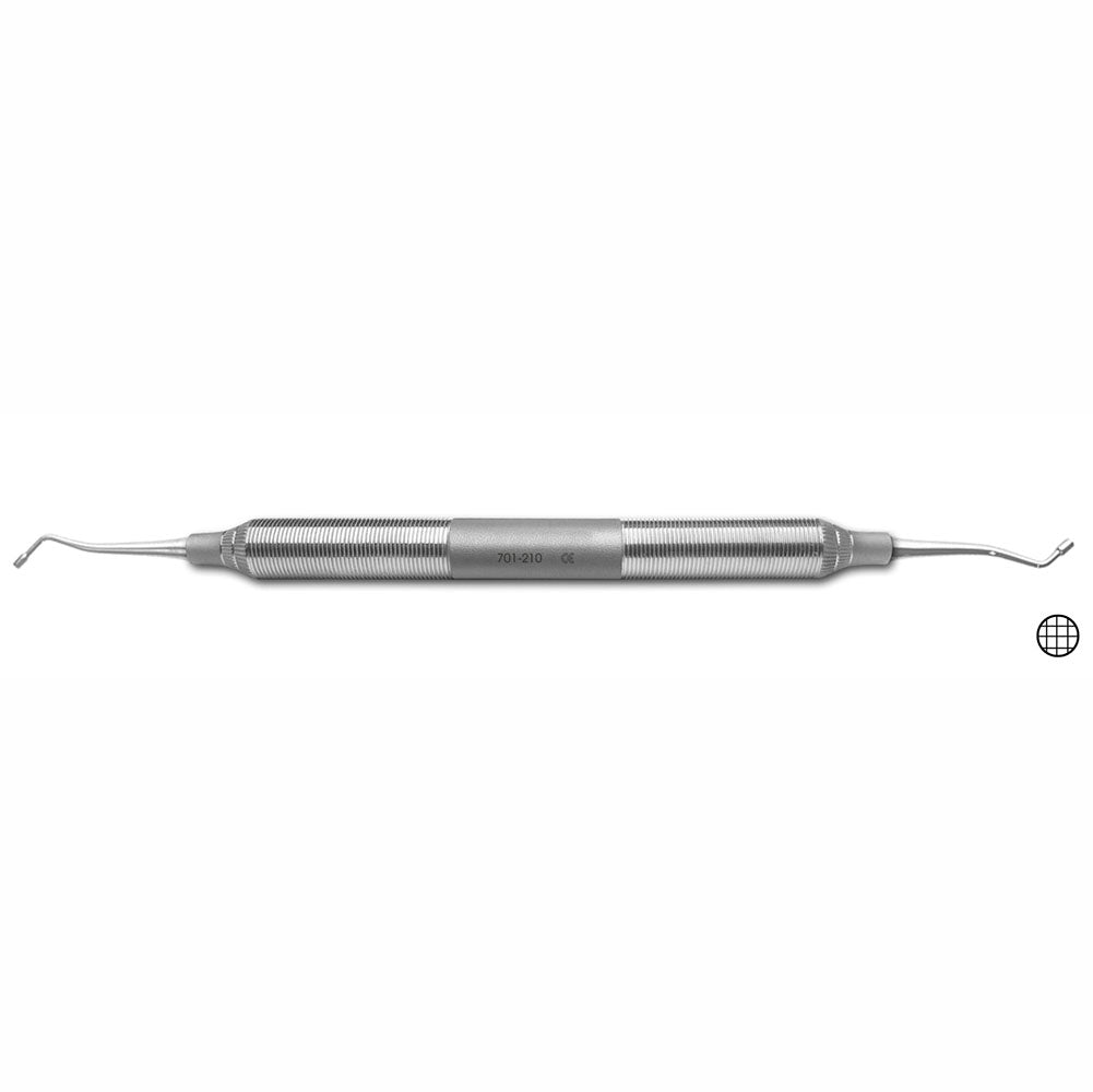 Amalgam Condensers & Pluggers Serrated Tips Blk #0/1