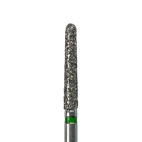 Tempo FG Single Use Diamond Burs 850 856 856L - Round End Taper Shape Qty 25