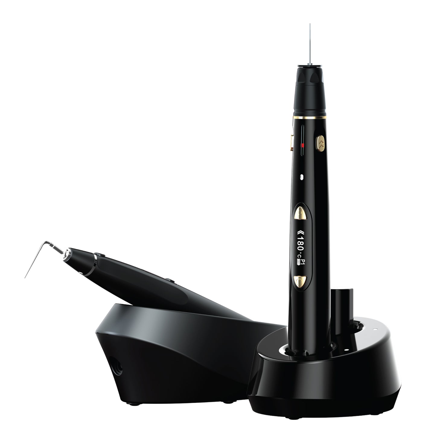 Woodpecker Fi-E Electric Obturation Pen: Endo Gutta Percha Hot Melting & Filing Pen - Black