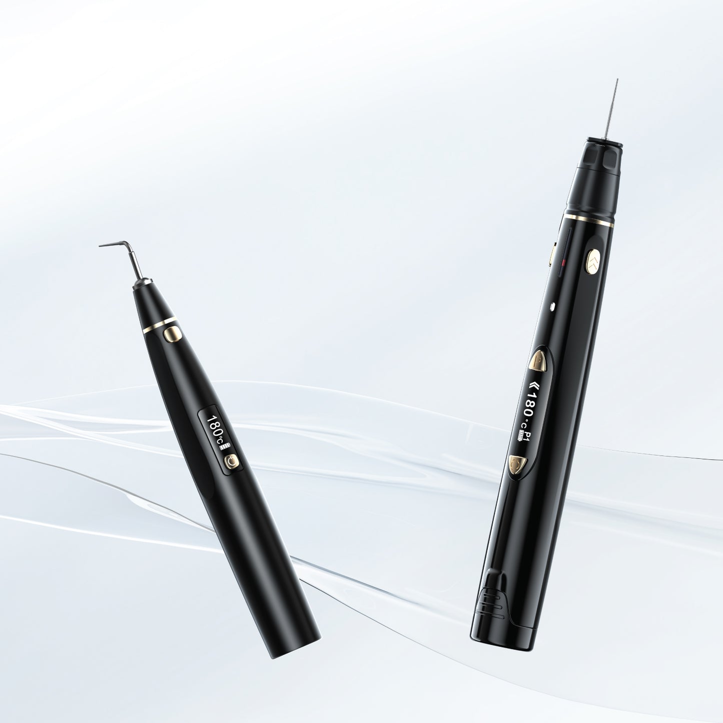 Woodpecker Fi-E Electric Obturation Pen: Endo Gutta Percha Hot Melting & Filing Pen - Black