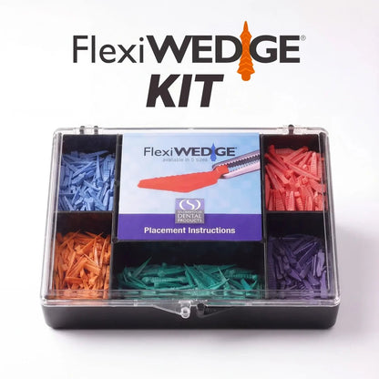 FlexiWedge Complete Kit with all 5 wedge sizes in a divided case