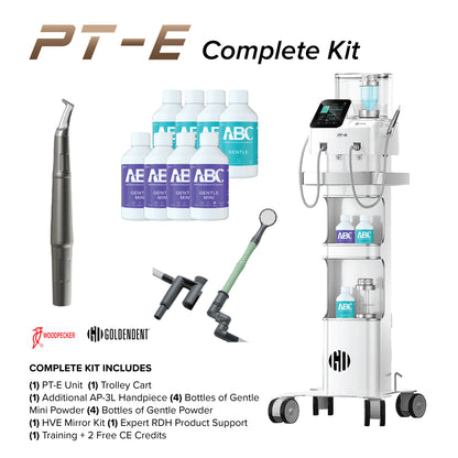 Woodpecker PT-E Air Polisher & Ultrasonic Scaling Device Dual Heating System