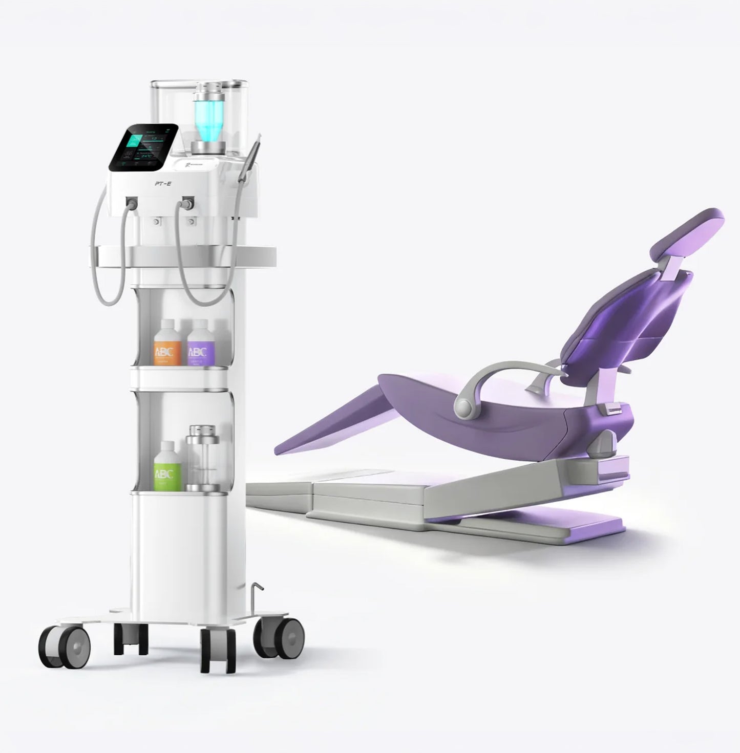 Woodpecker PT-E Air Polisher & Ultrasonic Scaling Device Dual Heating System