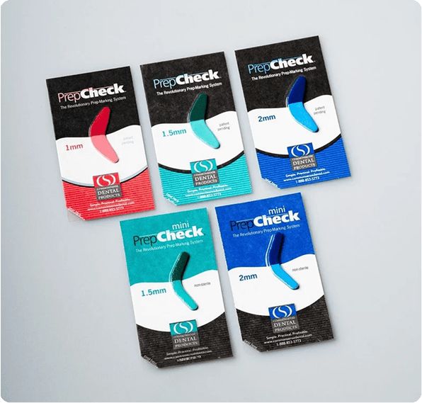 PrepCheck Crown Prep Marking Tabs - Common Sense Dental - GoldenDent