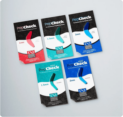 PrepCheck Crown Prep Marking Tabs - Common Sense Dental - GoldenDent