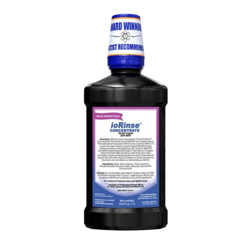 IoRinse Professional Concentrate for WaterPik & Ultrasonic Scalers – Soft Mint