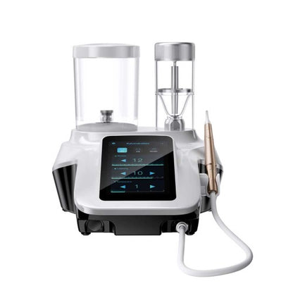 Woodpecker PT-B Mini Desktop Dental Air Polisher - Heated Water & Wireless Foot Pedal