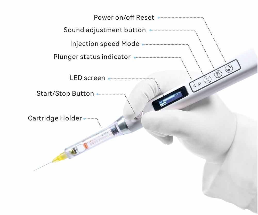 Woodpecker Star & Super Pen Electronic Anesthesia Delivery Syringe System