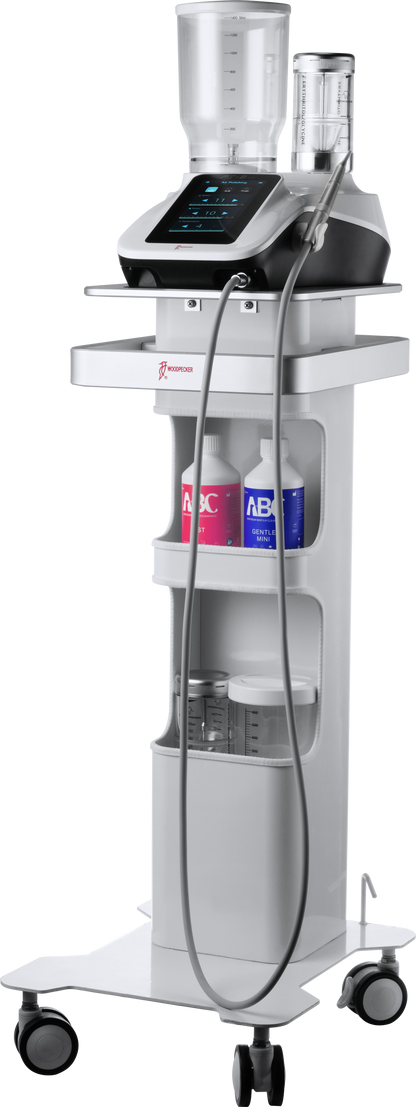 Woodpecker PT-B Mini Desktop Dental Air Polisher - Heated Water & Wireless Foot Pedal