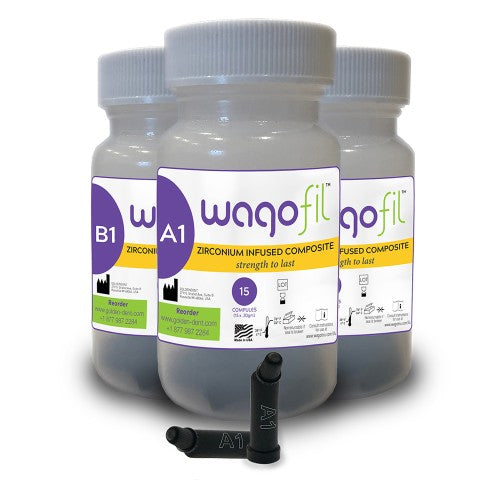 Wagofil Ziconium Infused Posterior Composite 15 Compules, 15 x 0.30gm